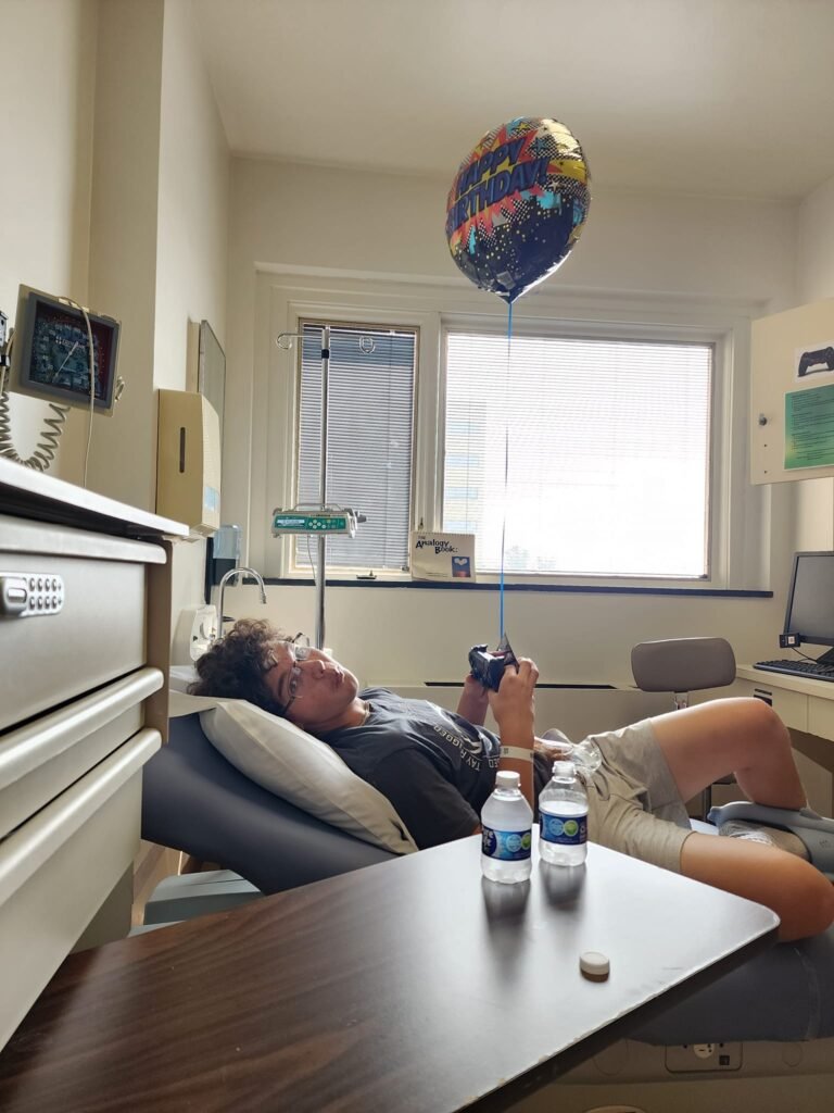 13th Birthday in hospital