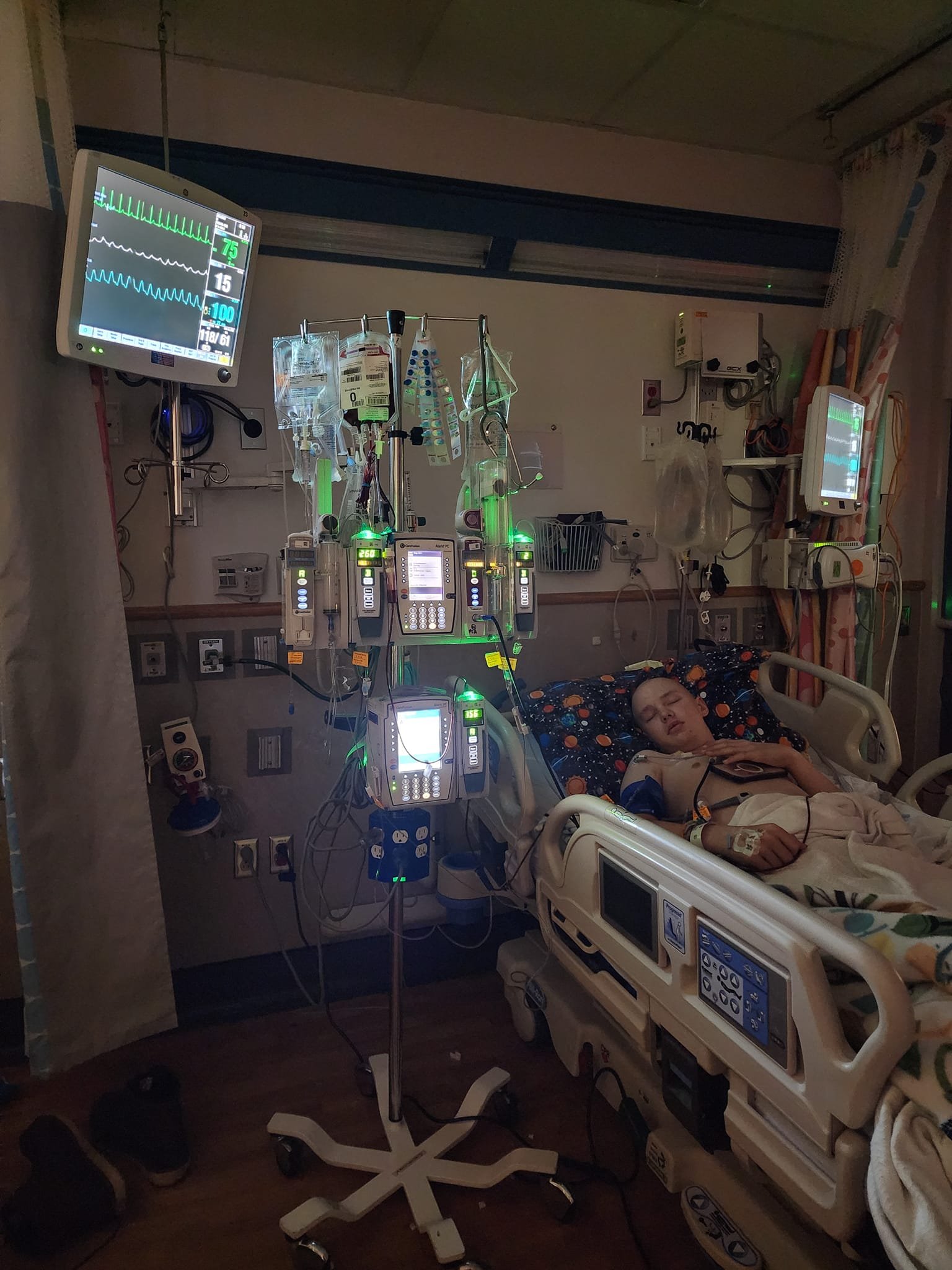 Blood Clots CJ hospitalized with blood clots