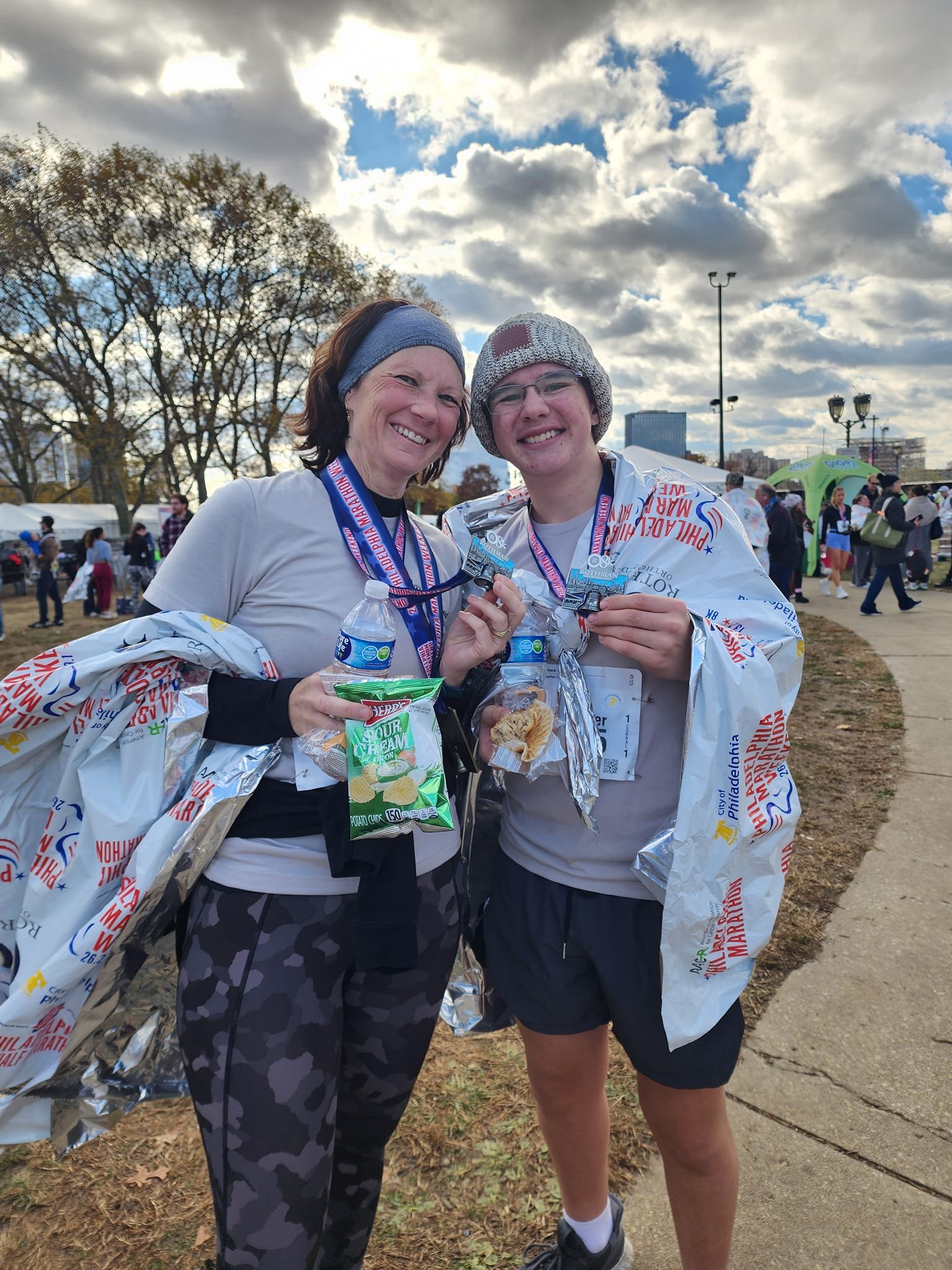 CJ & Jodie Potter CJ Runs with Jodie Potter for the Emily Whitehead Foundation